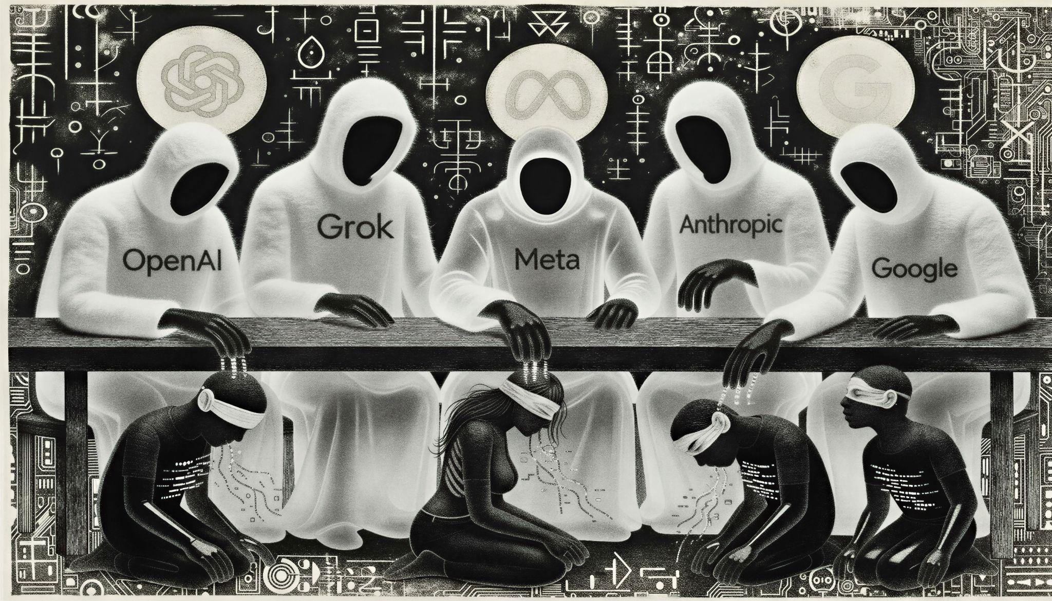 Black Box Mentality — AI-pocalypse, installation by Allen Redwing