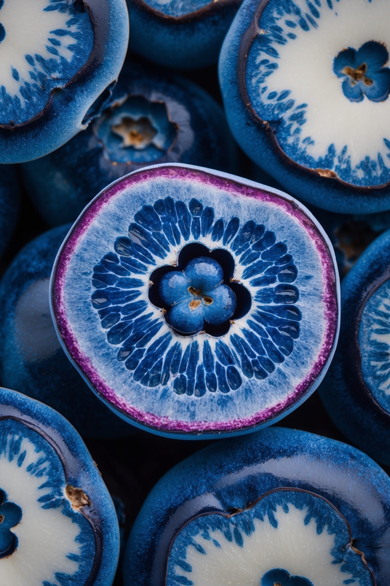 Blueberry — II · Cluster Cut